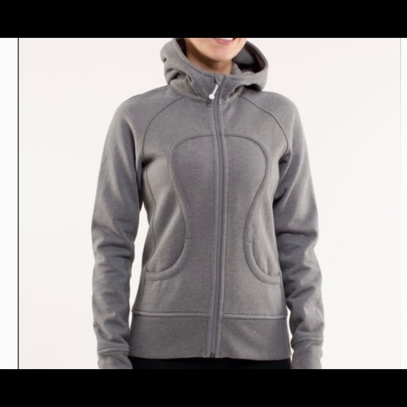 Lululemon Scuba Hoodie Grey Sweatshirt - Picture 1 of 12